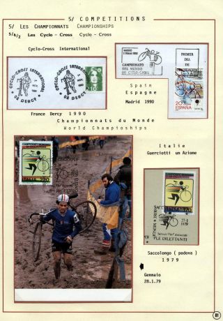 CYCLING AS A SPORT – sheet 81