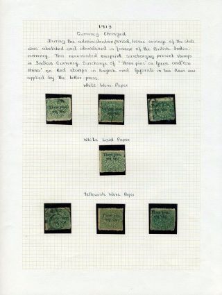 INDIEN UND INDISCHER STAATES – Blatt 15