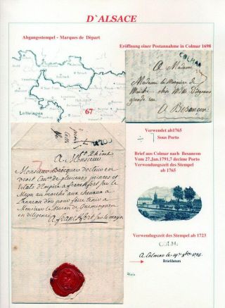 ALSACE (1725-1899) – sheet 2
