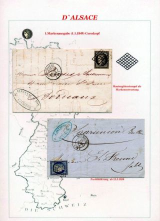 ALSACE (1725-1899) – sheet 6