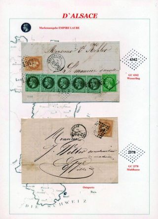 ALSACE (1725-1899) – sheet 8