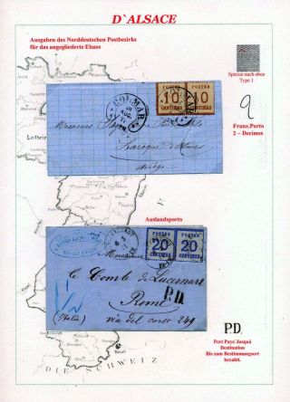 ALSACE (1725-1899) – sheet 10