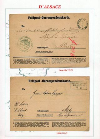 ALSACE (1725-1899) – sheet 15