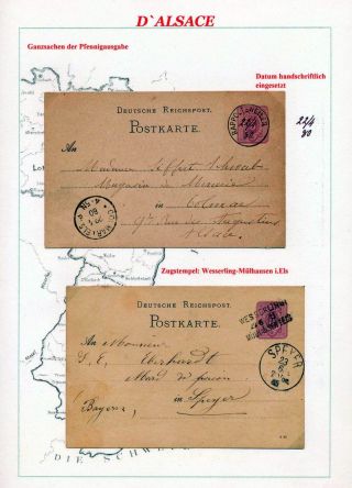ALSACE (1725-1899) – sheet 16