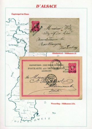 ALSACE (1725-1899) – sheet 17