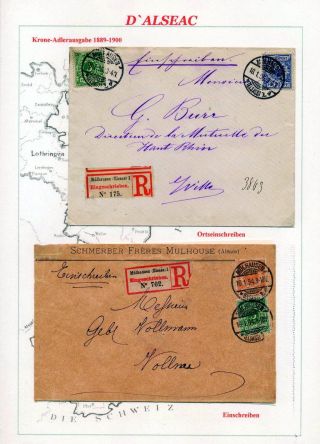 ALSACE (1725-1899) – sheet 20