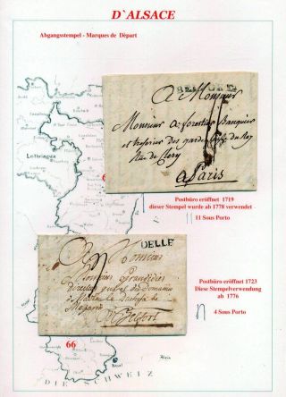 ALSACE (1725-1899) – sheet 22
