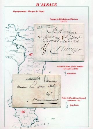 ALSACE (1725-1899) – sheet 23