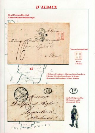 ALSACE (1725-1899) – sheet 25