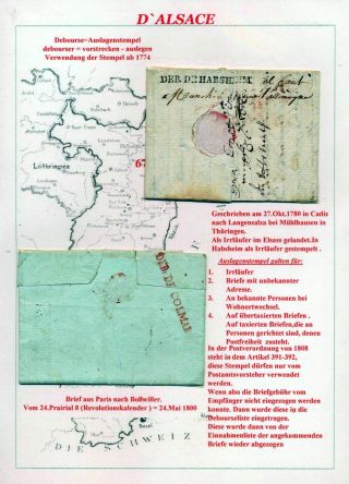 ALSACE (1725-1899) – sheet 27