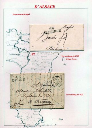 ALSACE (1725-1899) – sheet 30