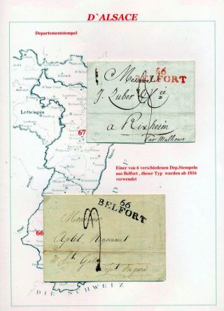 ALSACE (1725-1899) – sheet 31