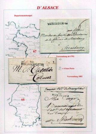 ALSACE (1725-1899) – sheet 33