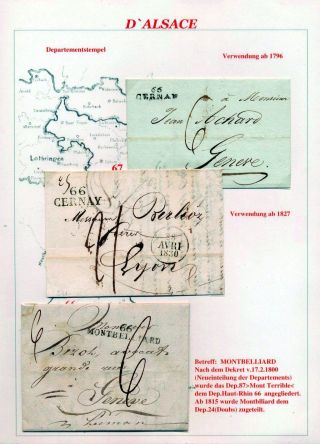 ALSACE (1725-1899) – sheet 34