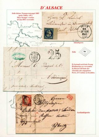 ALSACE (1725-1899) – sheet 36