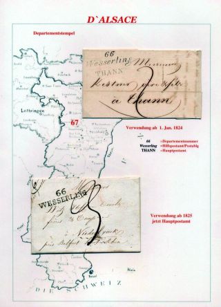 ALSACE (1725-1899) – sheet 41
