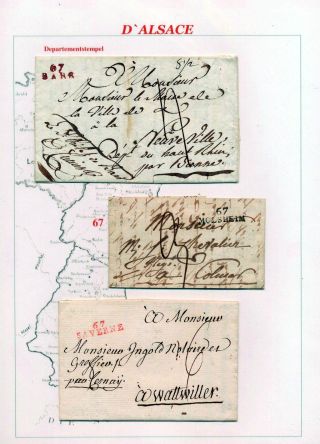 ALSACE (1725-1899) – sheet 42