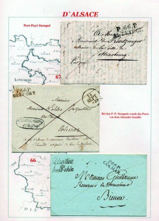 ALSACE (1725-1899) – sheet 43