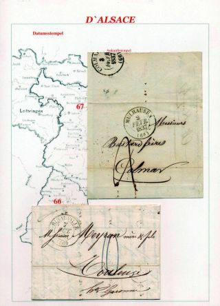 ALSACE (1725-1899) – sheet 46