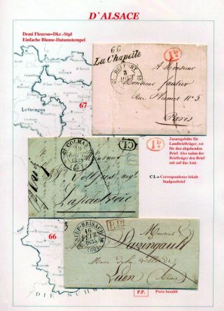 ALSACE (1725-1899) – sheet 49