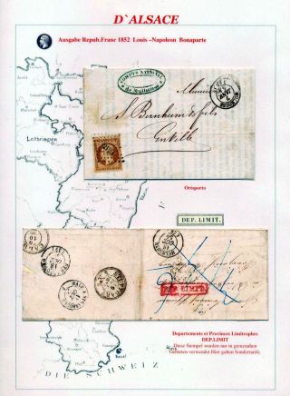 ALSACE (1725-1899) – sheet 54