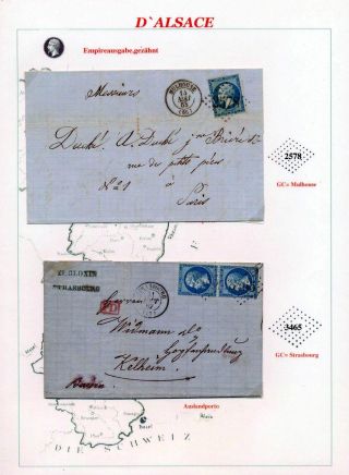ALSACE (1725-1899) – sheet 57