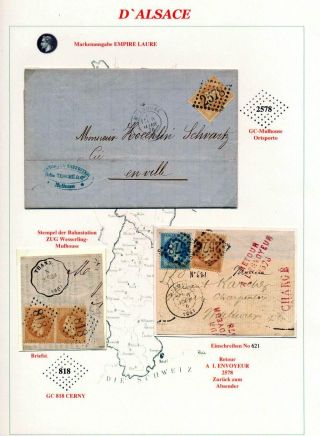 ALSACE (1725-1899) – sheet 58