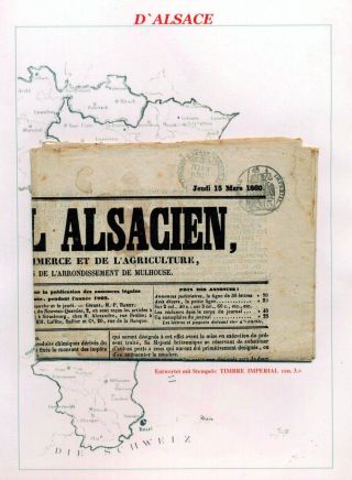 ALSACE (1725-1899) – sheet 60