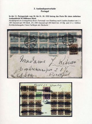DEUTSCHES REICH - INFLATION II. – Blatt 45