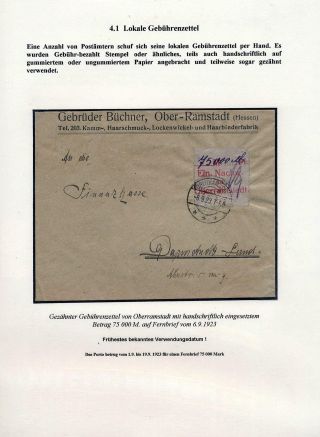 GERMANY - INFLATION II. – sheet 95