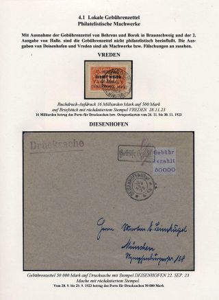 GERMANY - INFLATION II. – sheet 101