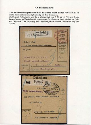 GERMANY - INFLATION II. – sheet 105