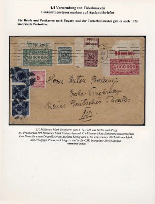 GERMANY - INFLATION II. – sheet 107