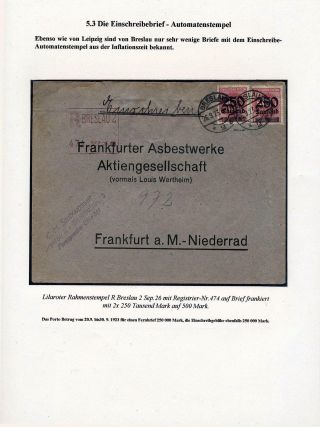 GERMANY - INFLATION II. – sheet 115