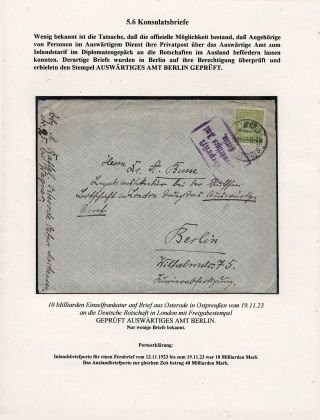 GERMANY - INFLATION II. – sheet 116