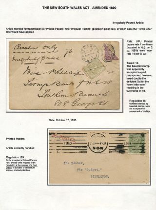 AUSTRALIA: POSTAGE DUE – sheet 6