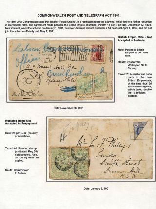 AUSTRALIA: POSTAGE DUE – sheet 10