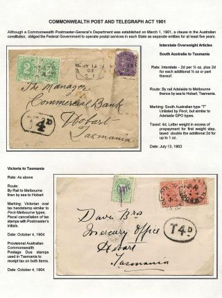 AUSTRALIA: POSTAGE DUE – sheet 11