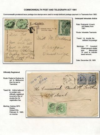AUSTRALIA: POSTAGE DUE – sheet 12