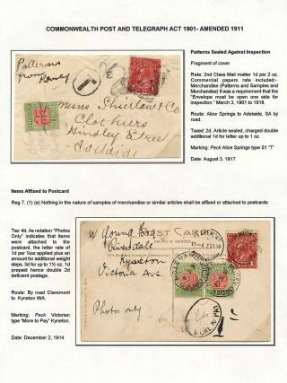 AUSTRÁLIE: DOPLATNÉ – list 17