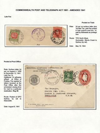 AUSTRALIA: POSTAGE DUE – sheet 36