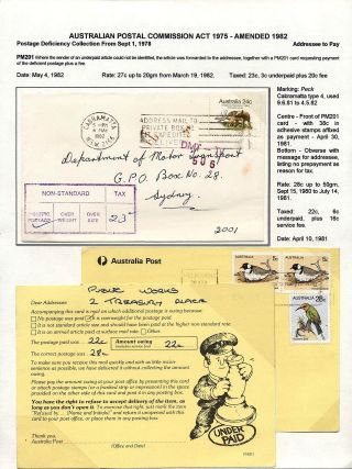 AUSTRALIA: POSTAGE DUE – sheet 71