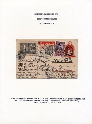 TURKEY 1920-23 – sheet 13