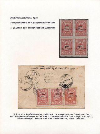 TURKEY 1920-23 – sheet 16