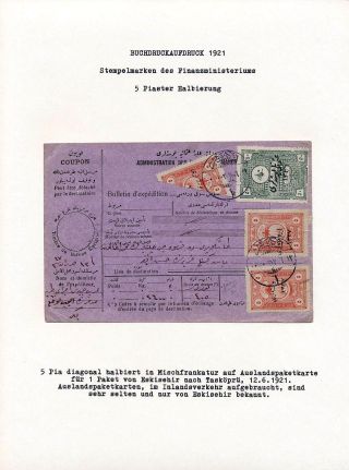 TURKEY 1920-23 – sheet 17