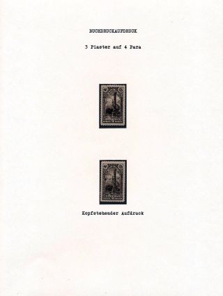 BRIEFMARKEN DES OSMANISCHES REICH, ANATOLIA 1920-1923 – Blatt 3