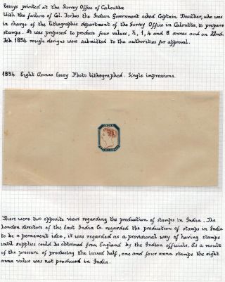 INDIEN 1852-1946: BRITISCH-INDIEN & INDIEN, NACH AUSLAND VERWENDET – Blatt 6