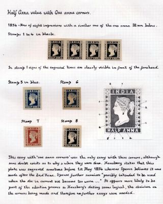INDIEN 1852-1946: BRITISCH-INDIEN & INDIEN, NACH AUSLAND VERWENDET – Blatt 10