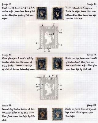 INDIA 1852-1946, BRITISH INDIA AND INDIA USED TO ABROAD – sheet 19