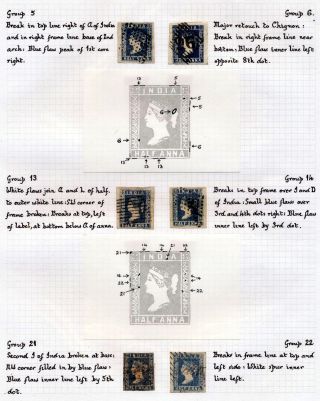 INDIA 1852-1946, BRITISH INDIA AND INDIA USED TO ABROAD – sheet 20